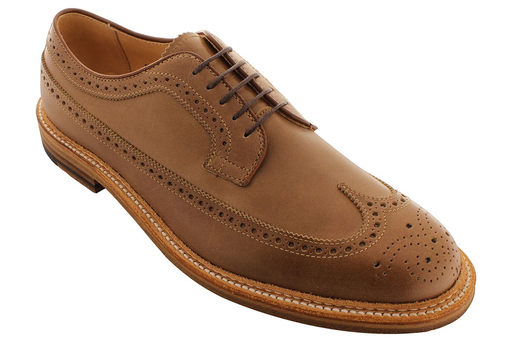 Long-Wing-Bluchers---Five-Plus-One-3)-Alden-Long-Wing-Blucher-in-Natural-Chromexcel