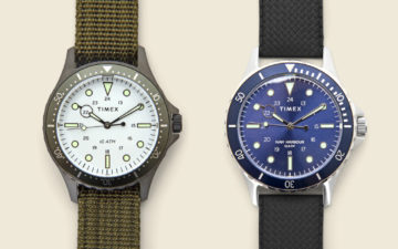 The-Timex-Navi-XL-Watch-Is-Inspired-By-The-Brand's-Earliest-Diver-Styles-green-and-blue-detailed