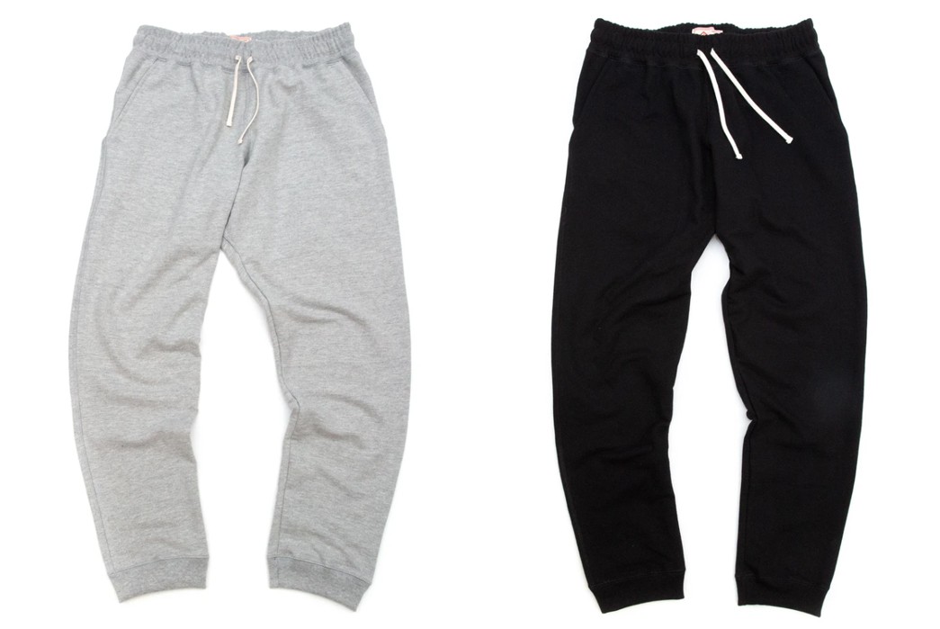 Couch-Bathe-in-Bather's-New-Sweatpants-grey-and-black
