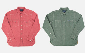Iron-Heart-Twists-Up-A-Pair-of-Selvedge-Chambray-Shirts