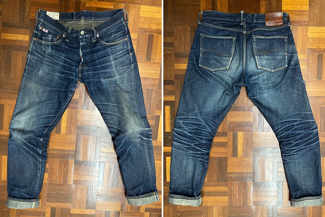 Fade-Friday---Studi-D'Artisan-G003-Jeans-(1.5-Years,-4-Soaks)-front-back