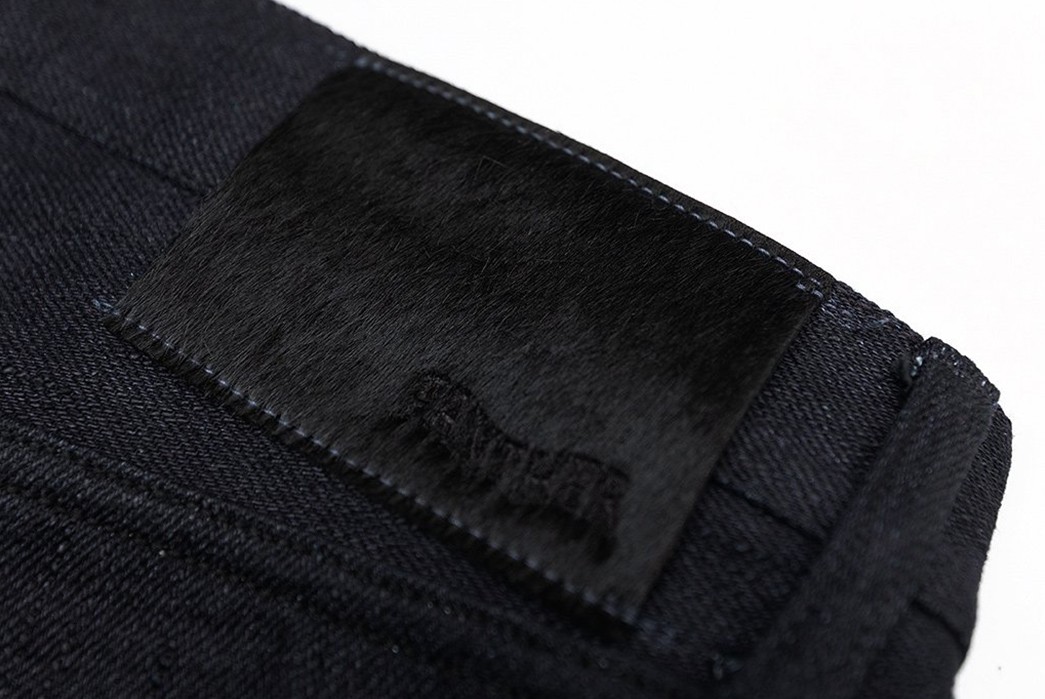 Okayama-Denim-Teams-Up-With-PBJ-For-18-oz.-'Panther'-Selvedge-Jeans-back-leather-patch