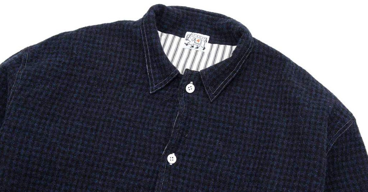 Tender Renders Its Weaver's Stock Jacket In Cambrian Check Wool