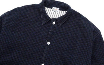 Tender-Renders-Its-Weaver's-Stock-Jacket-In-A-Cambrian-Check-Wool-Blend-Flannel