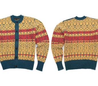 Tender-Turns-Vinyl-To-Punchcard-Knitting-Data-To-Weave-Its-Low-End-Theory-Cardigan-front-back