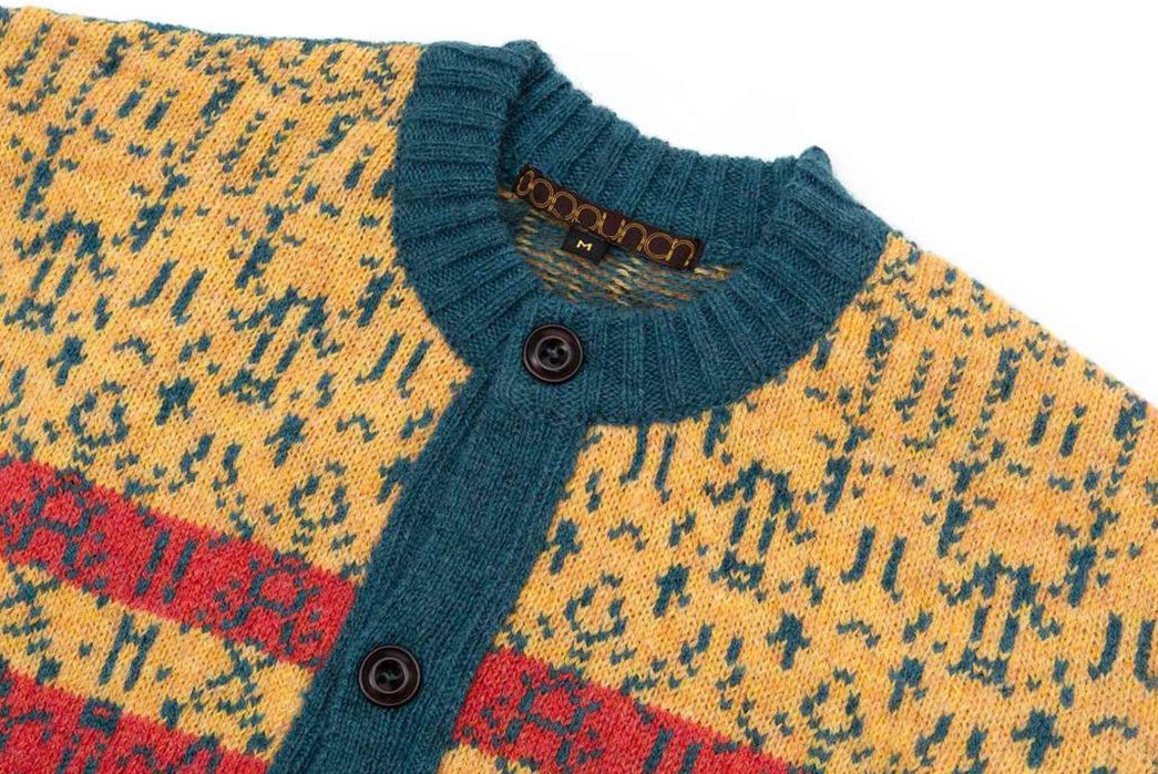 Tender-Turns-Vinyl-To-Punchcard-Knitting-Data-To-Weave-Its-Low-End-Theory-Cardigan-front-top