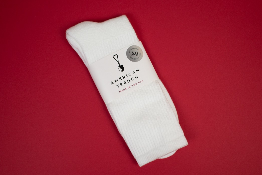 American Trench Silver Crew Socks Review