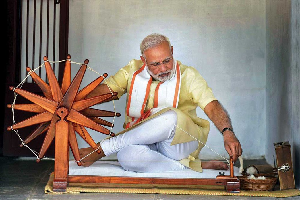 Country-of-Origin---India-A-man-spinning-khadi-in-2018.-Image-Open-The-Magazine