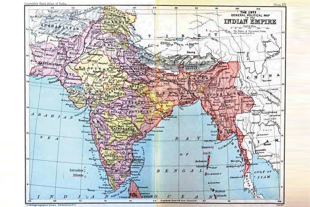 Country-of-Origin---India-Political-Map-of-the-Indian-Empire,-1893.-Image-via-Wikipedia--Constable's-Hand-Atlas-of-India