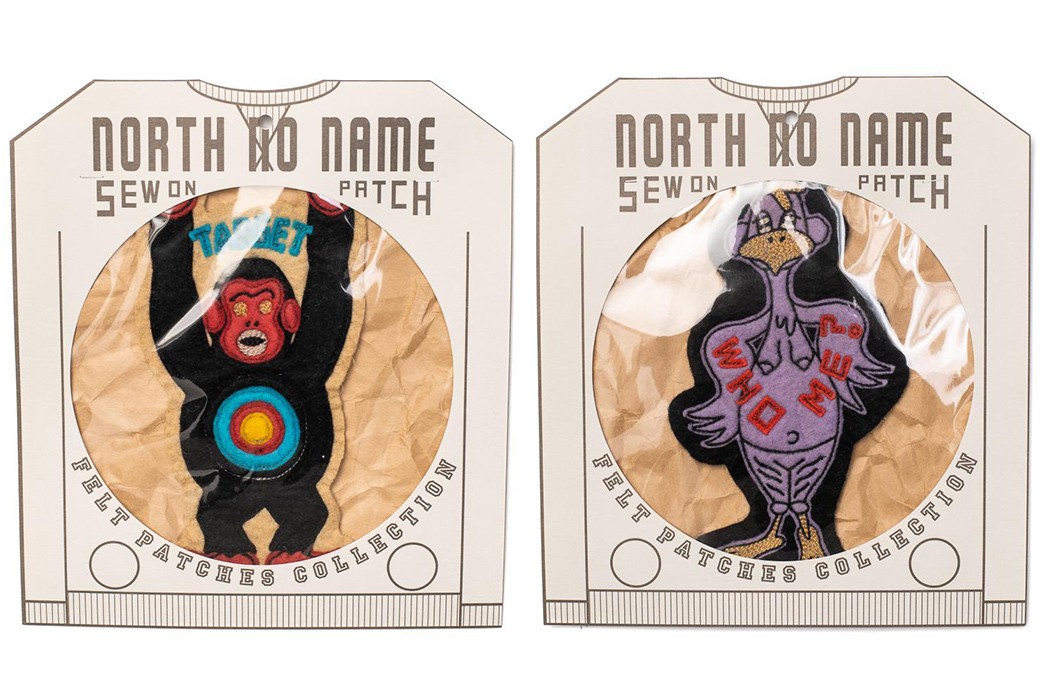 Customize-Your-Old-Garb-With-North-No-Name's-Sew-On-Patches-monkey-and-who-me