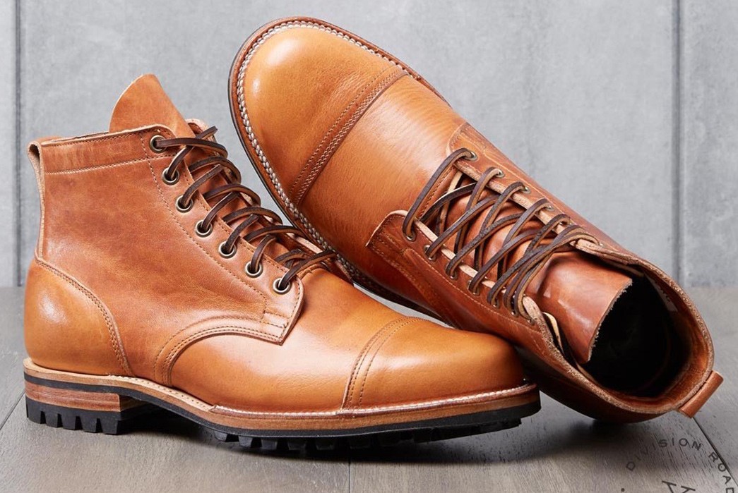 Division-Road-Lugs-Up-Viberg's-Service-Boot-With-a-Commando-Sole-outside