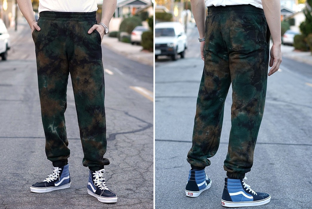 Epaulet's-Abbot-Sweatpants-Are-Dyed-And-Sewn-In-Los-Angeles-model-front-back-camo