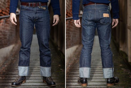 Franklin-&-Poe-Restocks-Mister-Freedom's-Classic-Lot.-64-SC66-Denim-Jeans-model-front-back