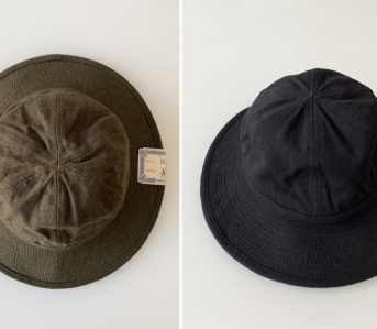 H.W.-Dog-Sews-Up-Its-Fatigue-Hat-In-Wool-Cotton-Serge