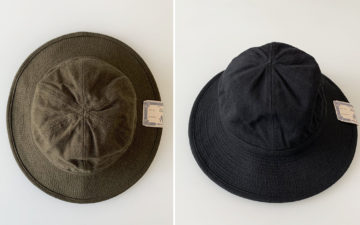 H.W.-Dog-Sews-Up-Its-Fatigue-Hat-In-Wool-Cotton-Serge