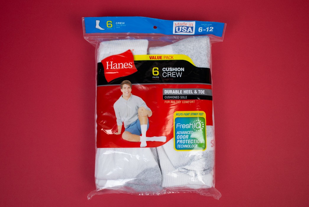 Hanes 6 Pack Fresh IQ Socks Review