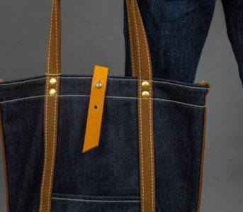 Haul Your Hopes For A Better Year In The UES 23 oz. Denim Tote Bag