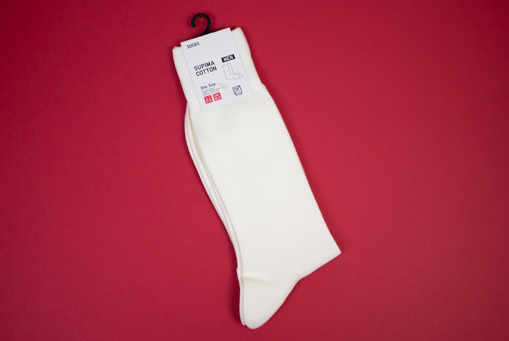 Uniqlo Supima Cotton Pique Sock Review
