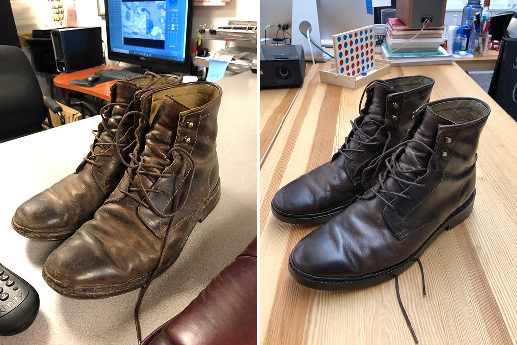 What-Do-Cobblers-Do-How-Shoes-Can-Be-Altered-Frye-boots-before-and-after-their-fifth-resole.-Image-via-Reddit