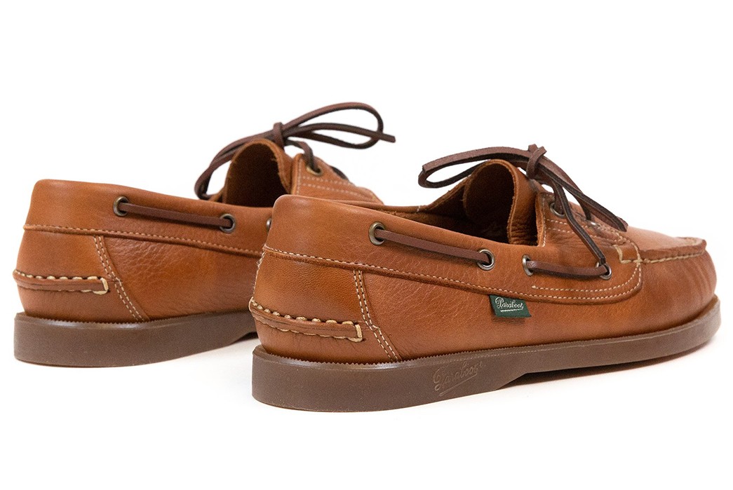 Deck-Your-Feet-Out-With-Paraboot's-Barth-Cerf-Boat-Shoe-pairs-brown-side-back