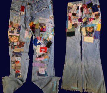 Patched-Up---The-Lowdown-On-Customizing-With-Patches-Perfectly-patched-60s-flare-jeans-via-Collectors-Weekly