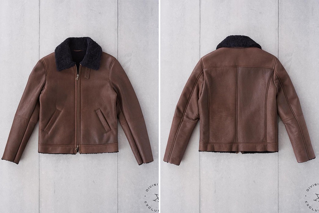 Shearling-Lined-Jacket---Five-Plus-One-2)-Cromford-Leather-Co-Shearling-Flight-Bomber-Jacket