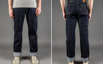 TCB-Faithfully-Reproduces-Levi's-501XX-From-The-40s-model-front-back