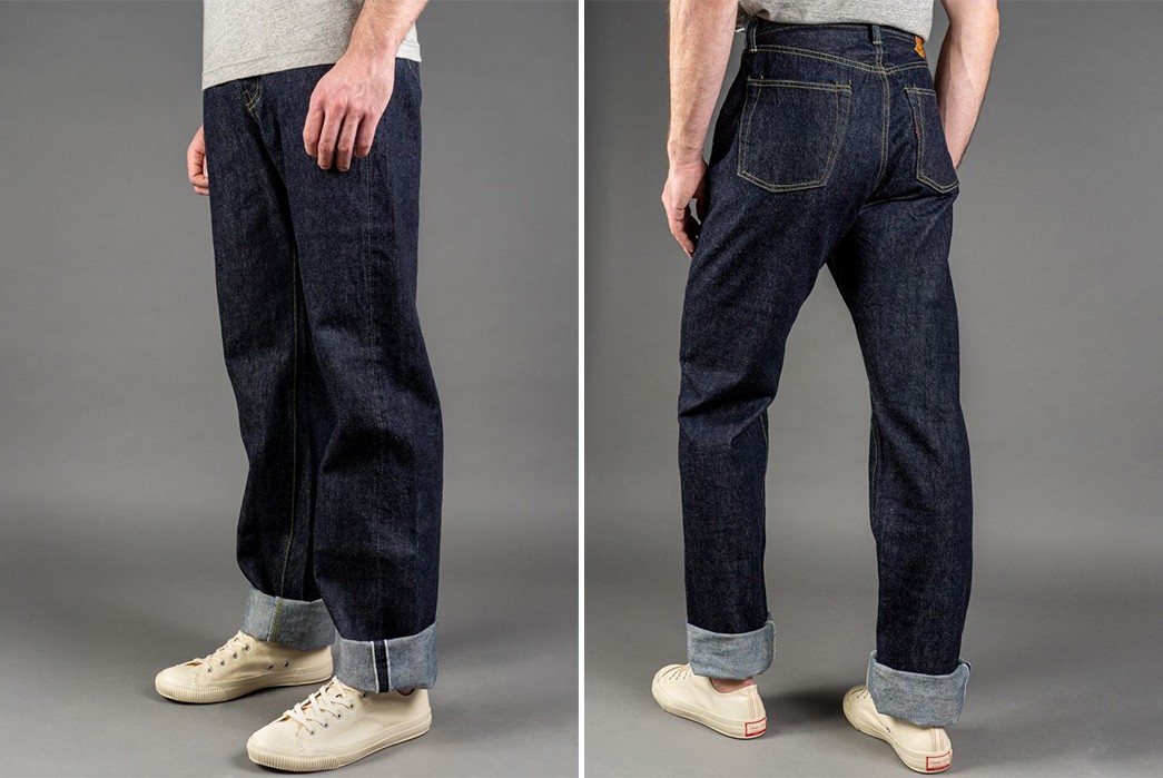 TCB-Faithfully-Reproduces-Levi's-501XX-From-The-40s-model-side-back