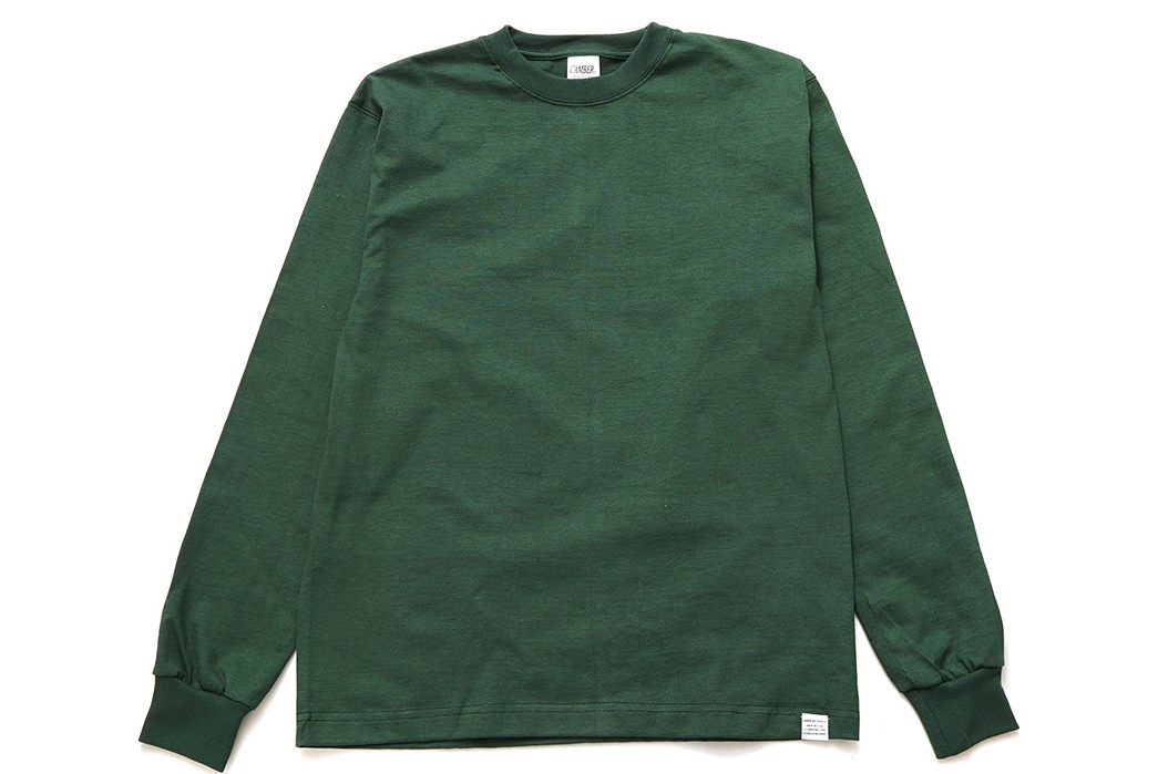 American-Trench-Sources-Its-Max-Weight-Long-Sleeves-From-Camber-green