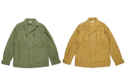 Burgus-Plus-Issues-An-Overshirt-Based-On-French-Military-Jackets-green-and-yellow-fronts