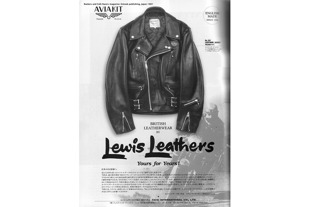 Country-of-Origin---Britain-and-Ireland-A-Lewis-Leathers-ad-from-Rockers-and-Cafe-Racers-magazine,1997.-Image-via-Lewis-Leathers