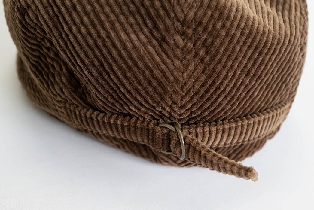 Fullcount-Targets-The-Perfect-Corduroy-For-Its-Hunting-Cap-buckle