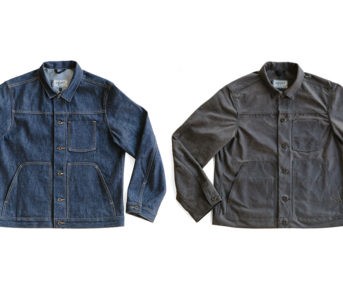 Loyal-Stricklin-Latest-Wayman-Jacket-Trades-Leather-For-Denim-and-Waxed-Canvas