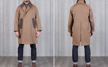 MOTIVMFG's-English-Army-Kapok-Covert-Coat-Is-Not-Very-Covert-model-front-back