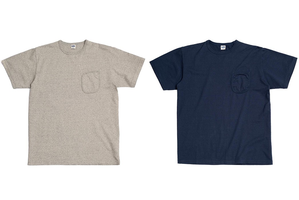 Pherrow's-Latest-Batch-Of-Pocket-Tees-Are-Made-From-Supima-Cotton-grey-and-blue-fronts