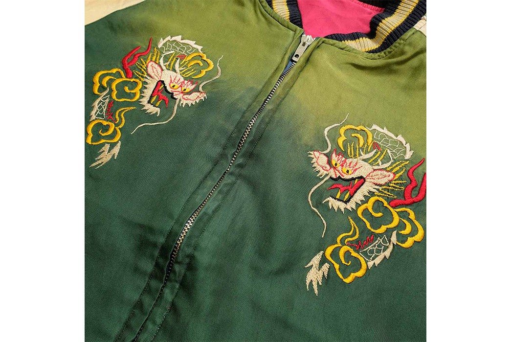 Tailor-Toyo-Recreates-Vintage-Sukajans-With-Its-'Aging-Model'-Souvenir-Jackets-green-front2