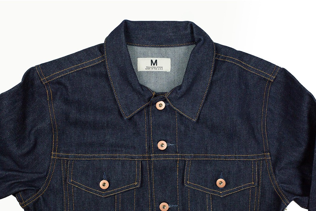 Tellason's-Stock-Denim-Range-Includes-An-Affordable-Trucker-front-top