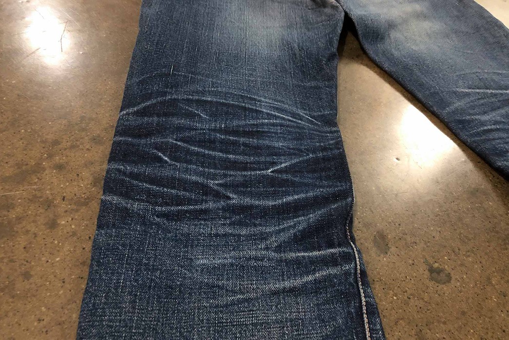 Fade-Friday---Evisu-No.1-Special-Lot-2000-(10+-Years,-3-Washes,-Unknown-Soaks)-back-legs