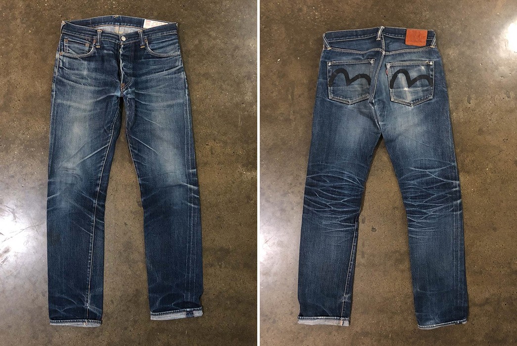 Fade-Friday---Evisu-No.1-Special-Lot-2000-(10+-Years,-3-Washes,-Unknown-Soaks)-front-back