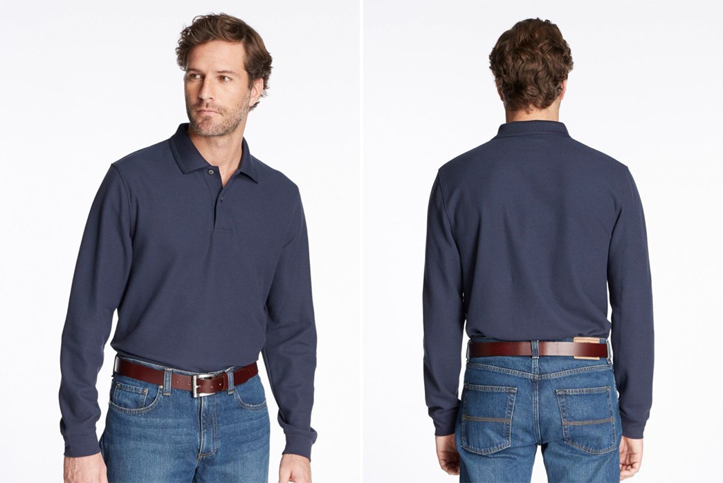 Long-Sleeve-Polo-Shirts---Five-Plus-One 1) L.L. Bean: Long Sleeve Polo
