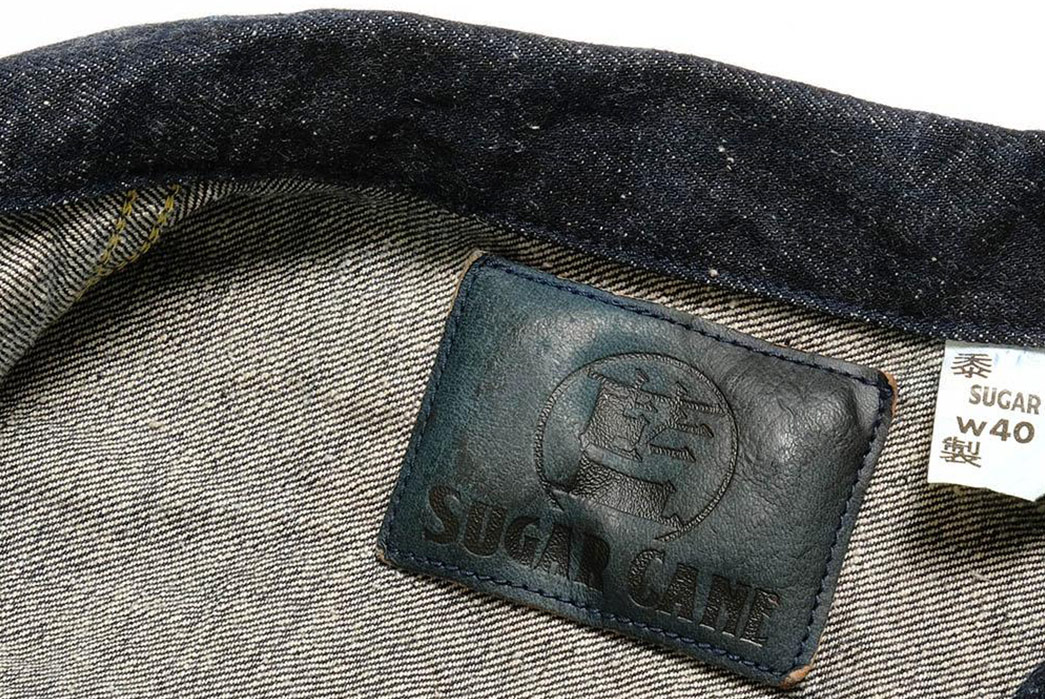 Sugar-Cane-Issues-A-Neppy-Type-1-Denim-Blouson-inside-leather-patch