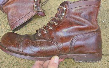 Fade-Friday---Red-Wing-Iron-Ranger-Boot-(10-Years)-pair-in-hand