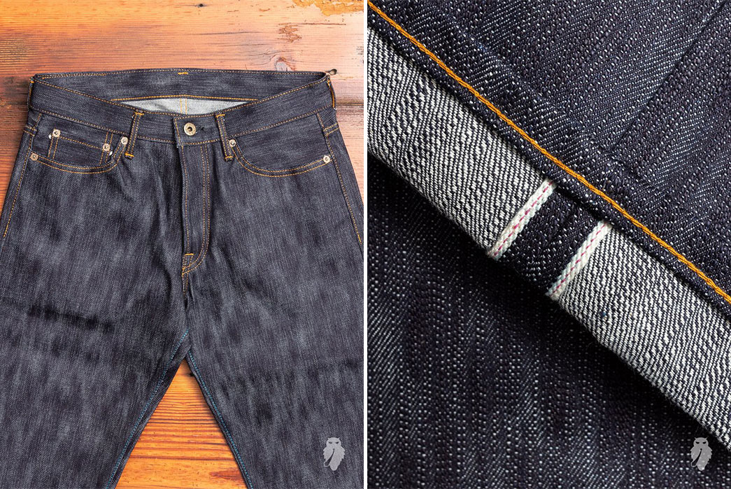 Highly-Textured-Jeans---Five-Plus-One 1) Japan Blue: JBO-#18 Slub Selvedge