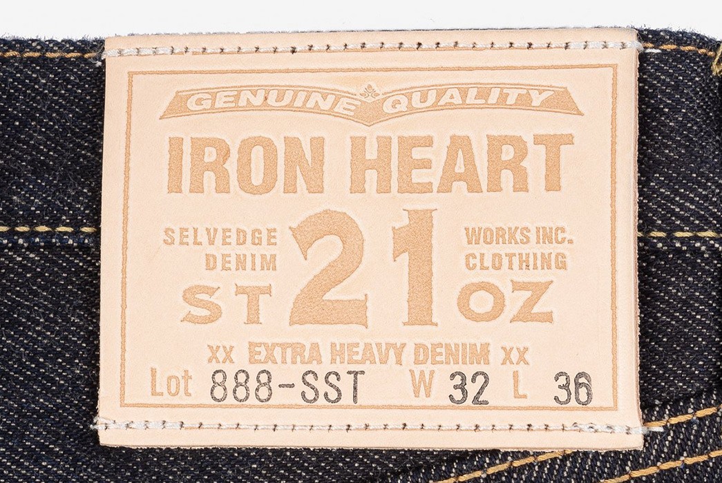 Iron-Heart-Enters-The-Polarizing-Stretch-Denim-Realm-back-leather-patch-2