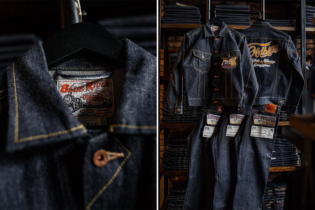 Oldblue-Co.-Celebrates-10-Years-With-Epic-Collection-&-Brick-And-Mortar-hanged-jackets-and-pants