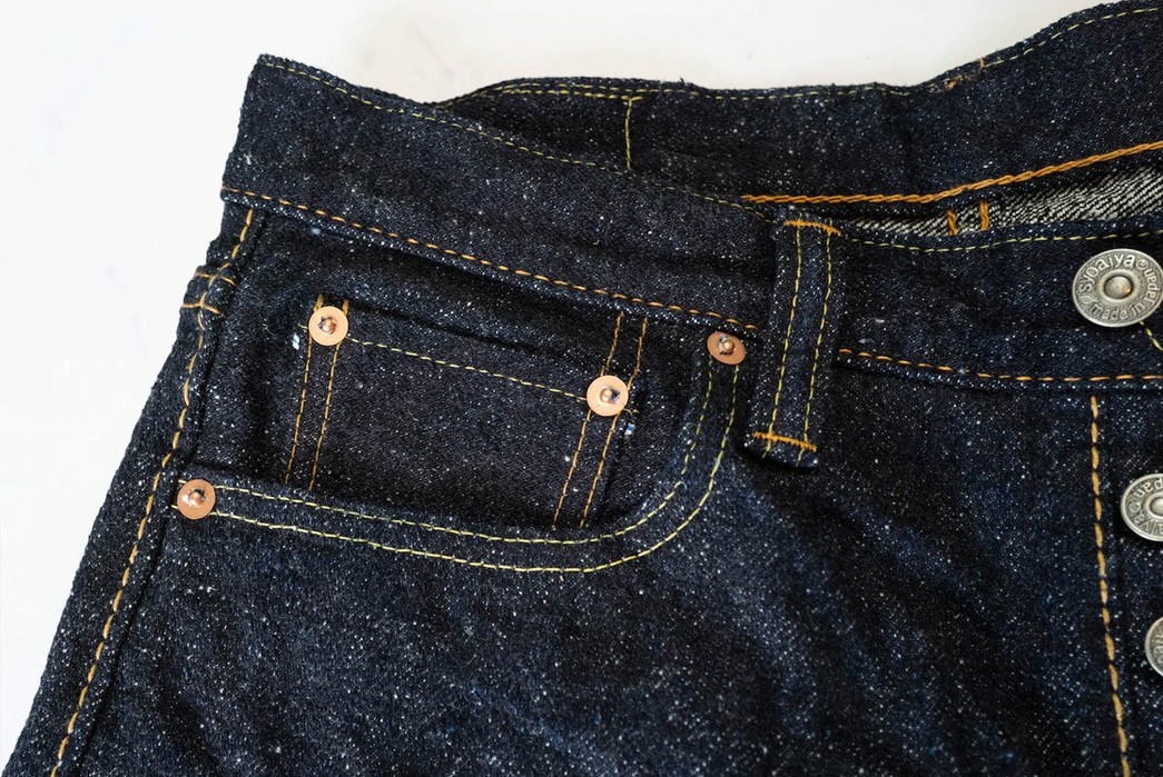Highly Textured Selvedge Jeans - Five Plus One