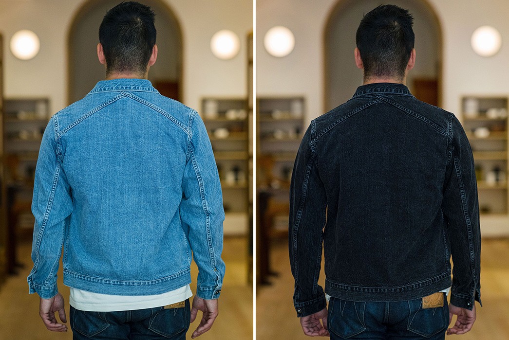 3sixteen-Washes-Out-A-Duo-Of-Type-III-Denim-Jackets-model-backs-blue-light-and-dark