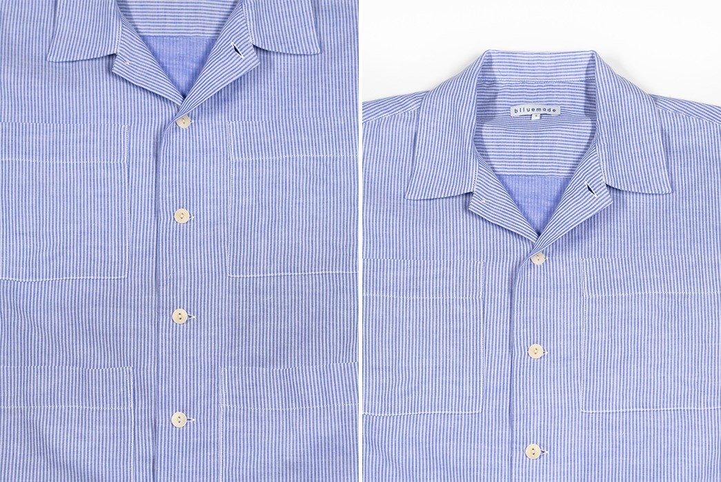 Blluemade's-Noguchi-Shirt-Is-NYC-Made-Summer-Perfection-front-detailed
