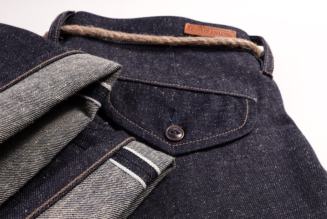 Companion-Denim-Renders-Its-Deck-Chino-In-a-Bamboo-Cotton-Blend-leg-selvedges-and-pockets