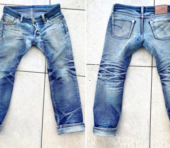 Fade-Friday---Iron-Heart-x-Self-Edge-SExIH22-301S-(7-Years,-5-Washes,-1-Soak)-front-back